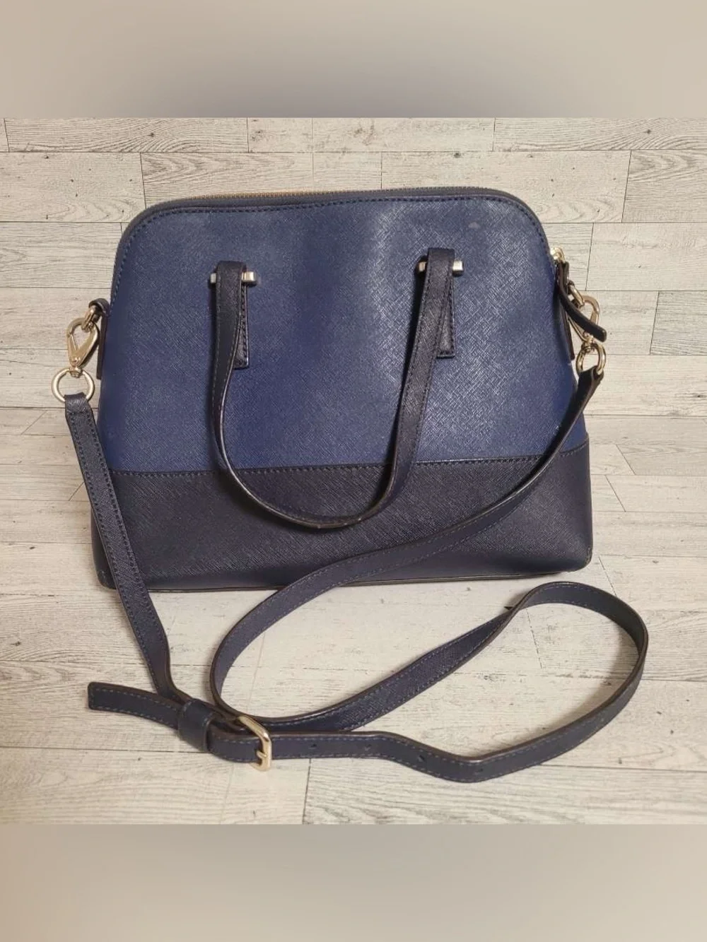 Women’s Kate Spade Navy Blue New York Cedar Street Maise Crossbody Handbag Purse